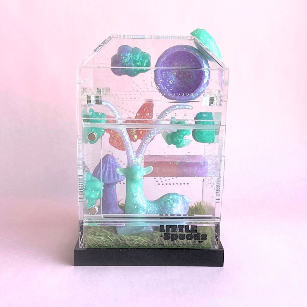 More enclosures & decor (Little Spoods Etsy Store)