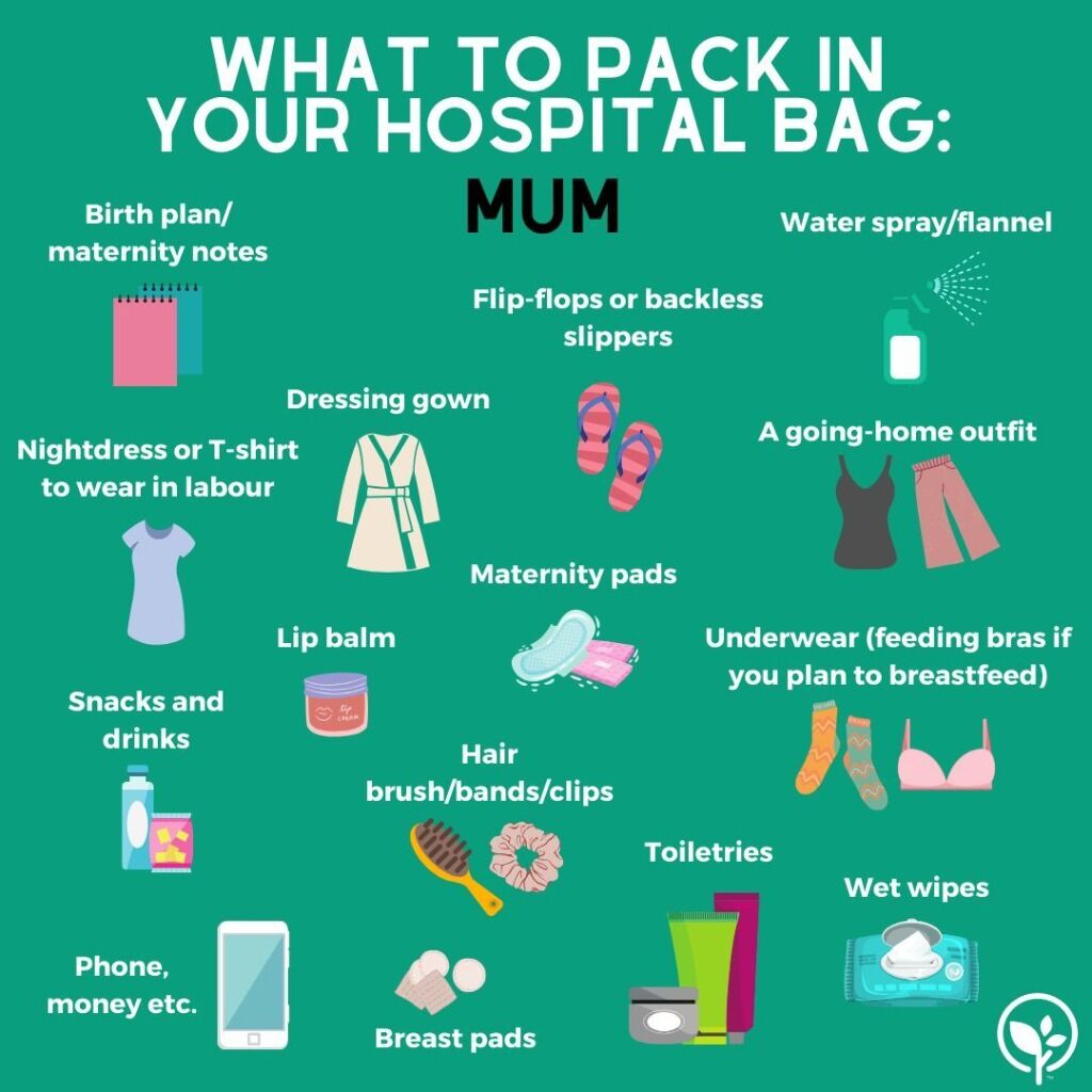 What to pack in your hospital bag: your complete checklist