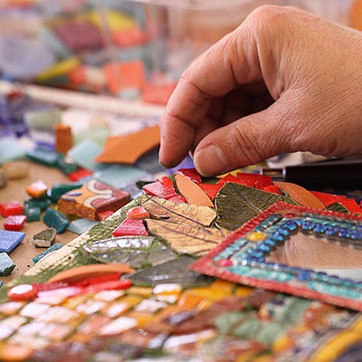 Mosaic Treasures at Bat Trang Pottery Village in Ha Noi