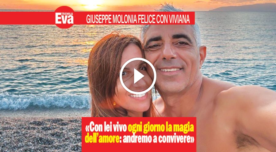 Giuseppe Molonia e Viviana: &laquo;viviamo una vera magia d'amore&raquo;