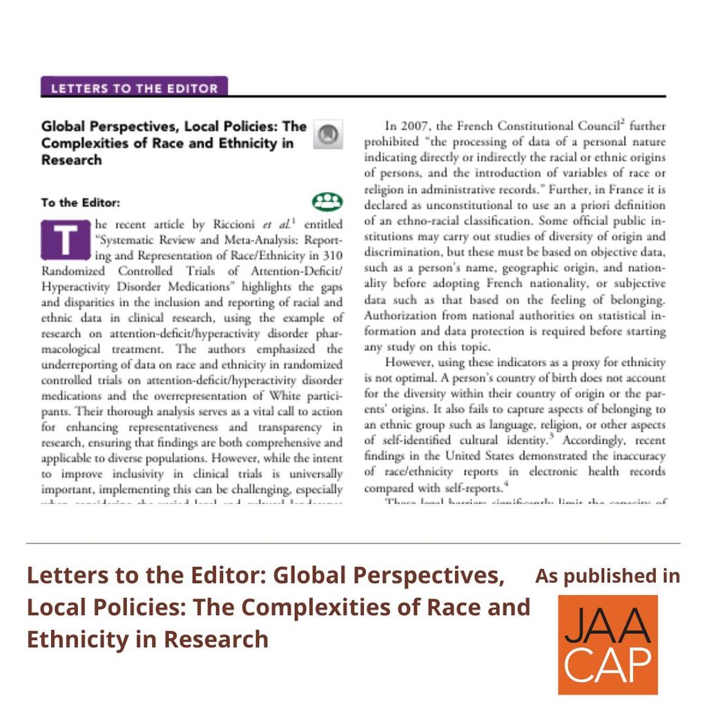 JAACAP 0425 Global Perspectives, Local Policies