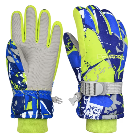 Kids Ski Gloves Waterproof Winter Snow Gloves Warm For only $8.09!! Code:RTPWYL2Q