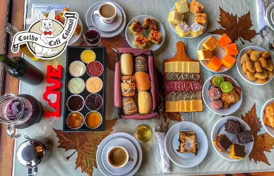 🎟️ Coelho caf&eacute; colonial - cupom oviajante com 5% de cashback