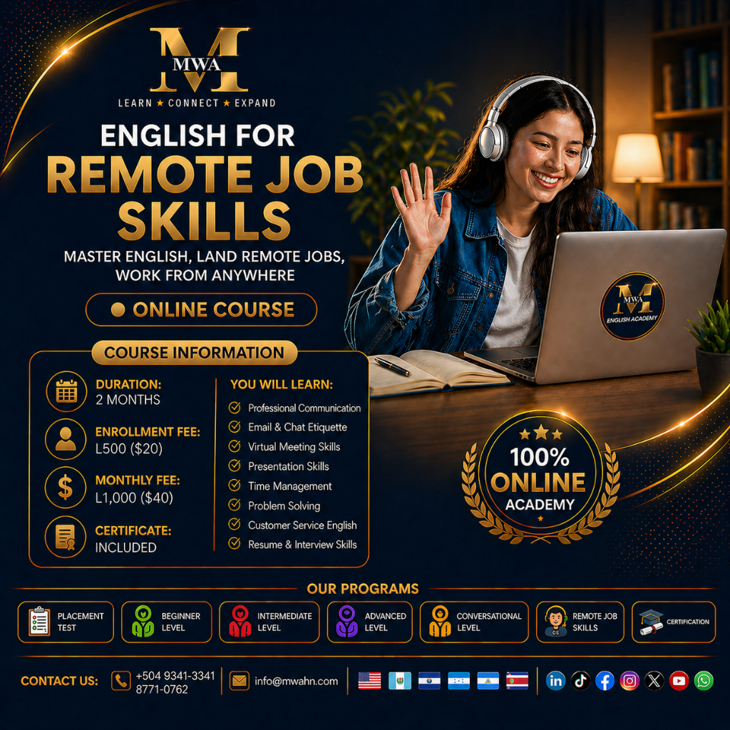  INGL&Eacute;S PARA EMPLEOS REMOTOS🇺🇸