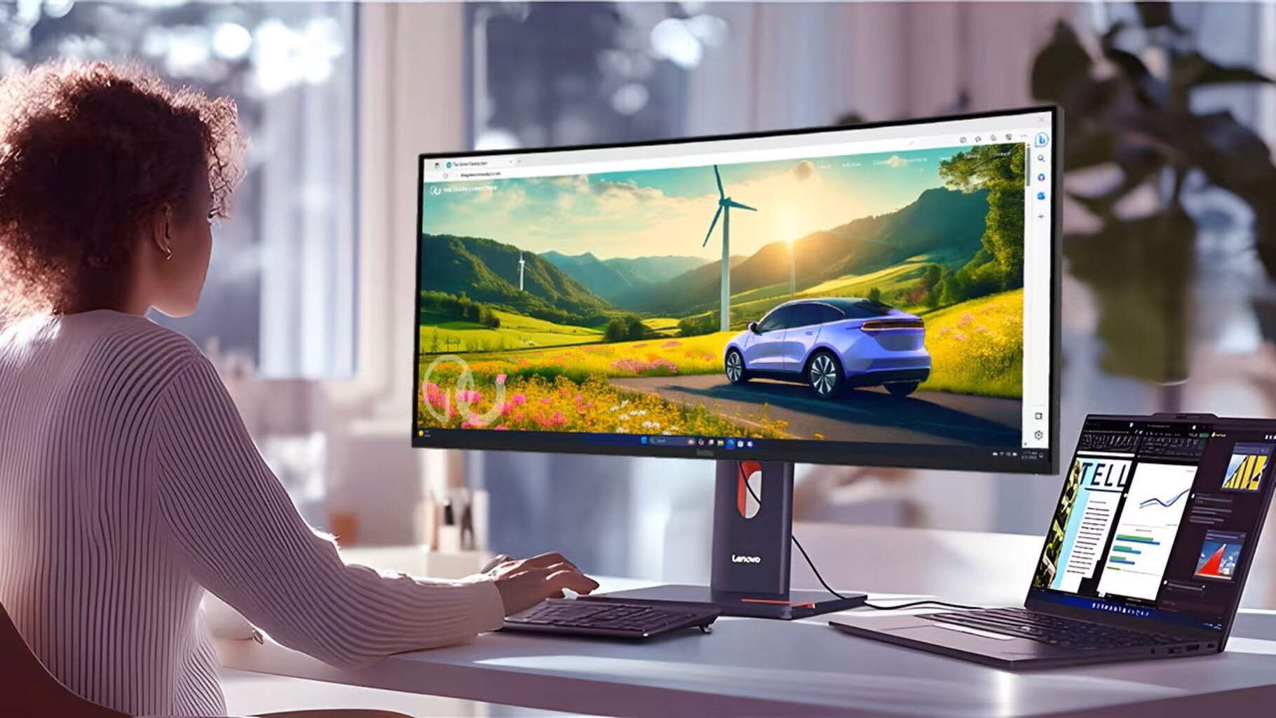 Lenovo ThinkVision P34WD-40 getest: breedbeeld voor professionals&nbsp;