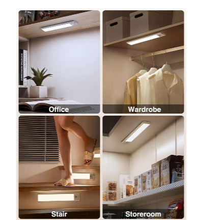 LED Under Cabinet Lighting, Battery Operated Motion Sensor For just $9.99!! Code:8FRPKZL6