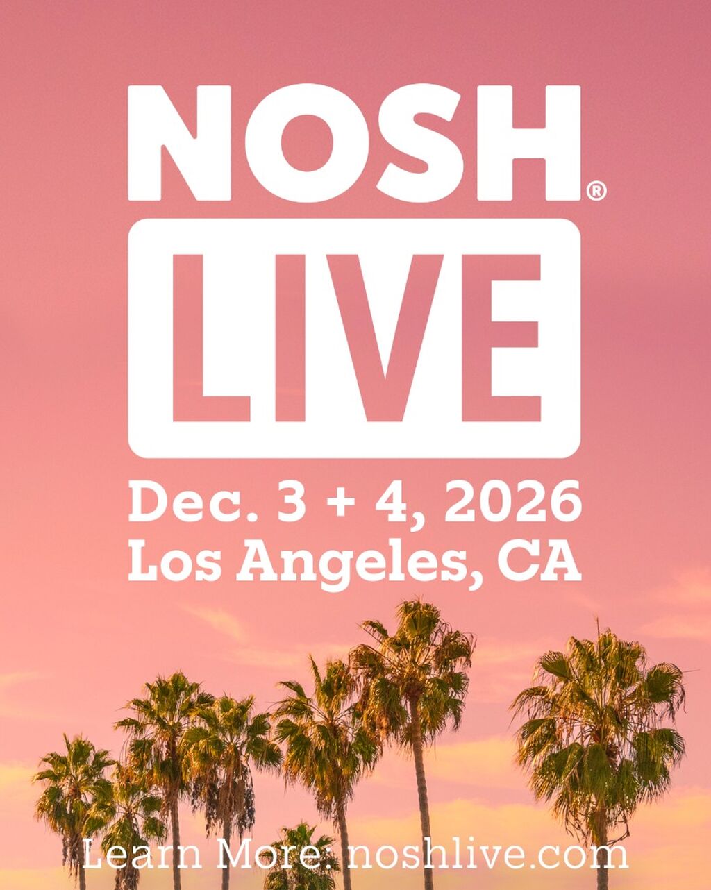 Nosh Live: Dec. 3+4