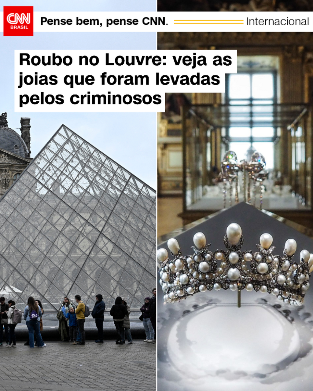 Roubo no Louvre: veja as joias que foram levadas pelos criminosos
