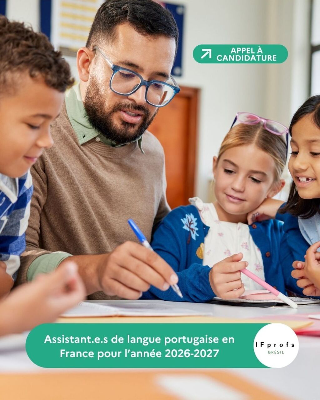 Appel &agrave; candidature Assistants de portugais 2026-2027