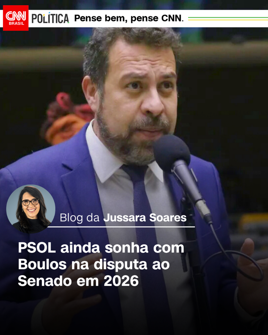 PSOL ainda sonha com Boulos na disputa ao Senado em 2026