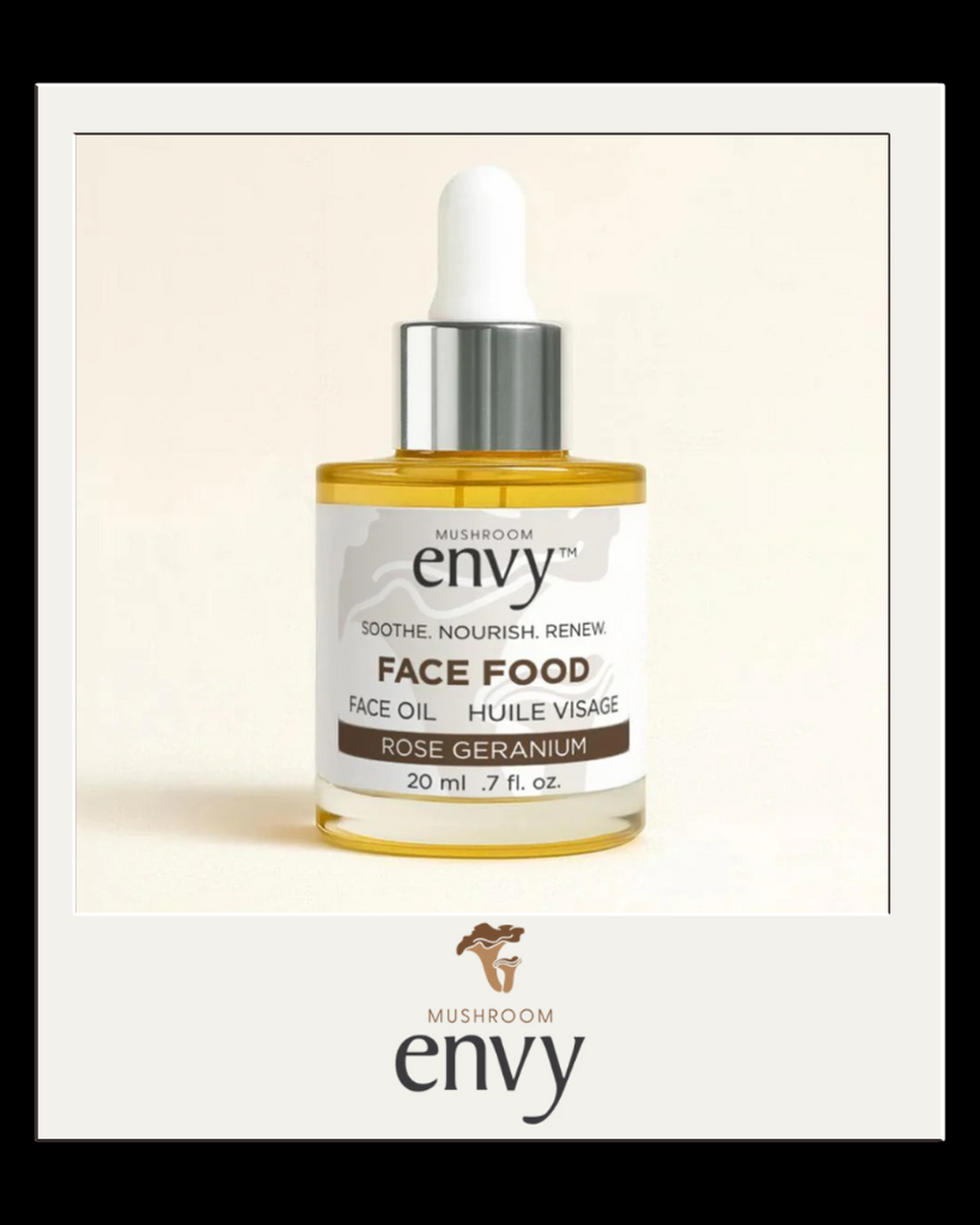 Mushroom Envy, Face Food, natural, organic, face oil 
