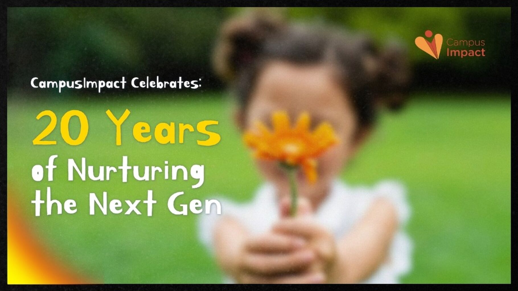 Donate: 20 Years of Nurturing the Next Gen