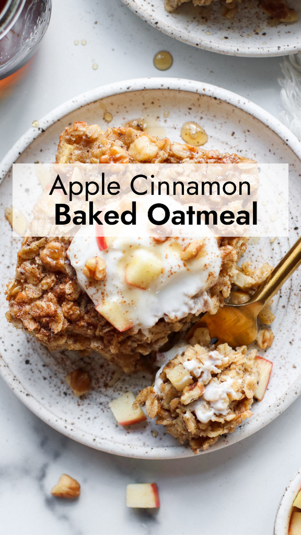 Apple Cinnamon Baked Oatmeal