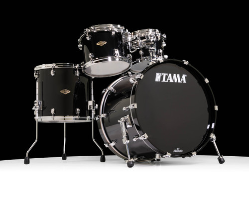 Tama Starclassic Walnut/Birch 4pc Shell Pack  - Piano Black