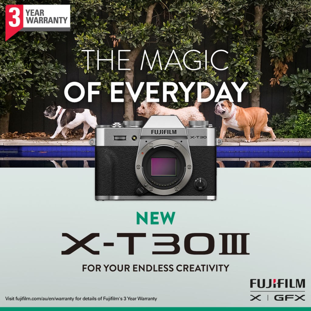FUJIFILM AUSTRALIA ANNOUNCES NEW  FUJIFILM X-T30 III CAMERA