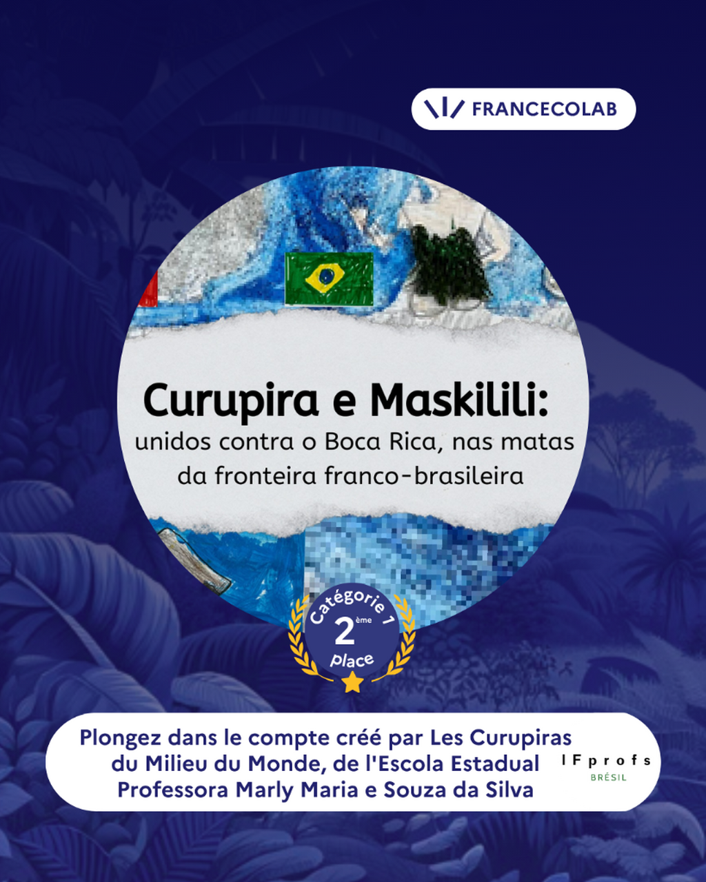 FrancEcolab 2025 - Laur&eacute;ats - Cat&eacute;gorie 1 - 2&egrave;me place