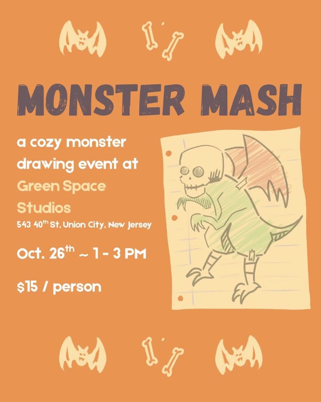 MONSTER MASH - An Art Workshop