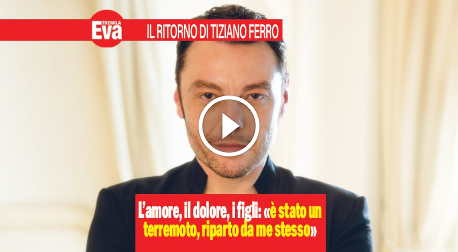 Tiziano Ferro torna dopo 2 anni: &laquo;un terremoto ma riparto&raquo;