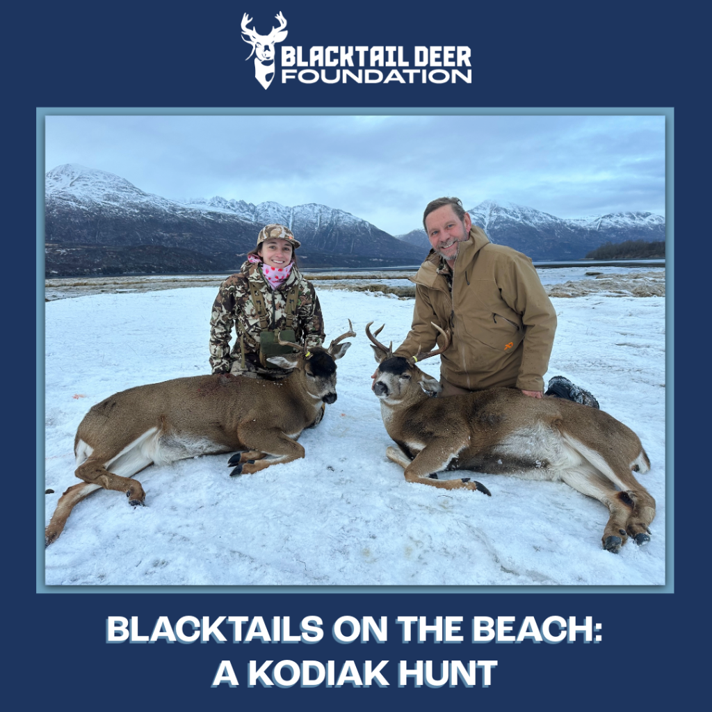 Blacktails on the Beach