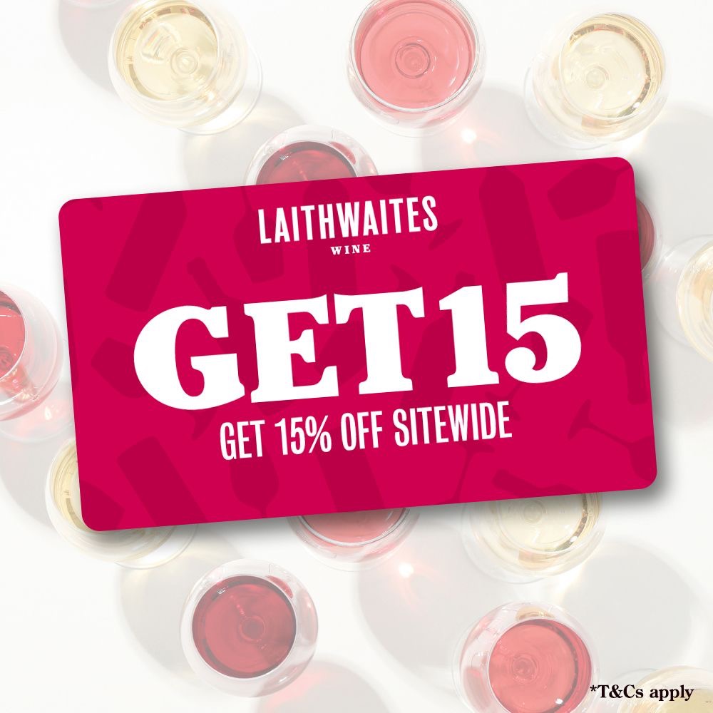 15% off your next case of wine with Laithwaites!