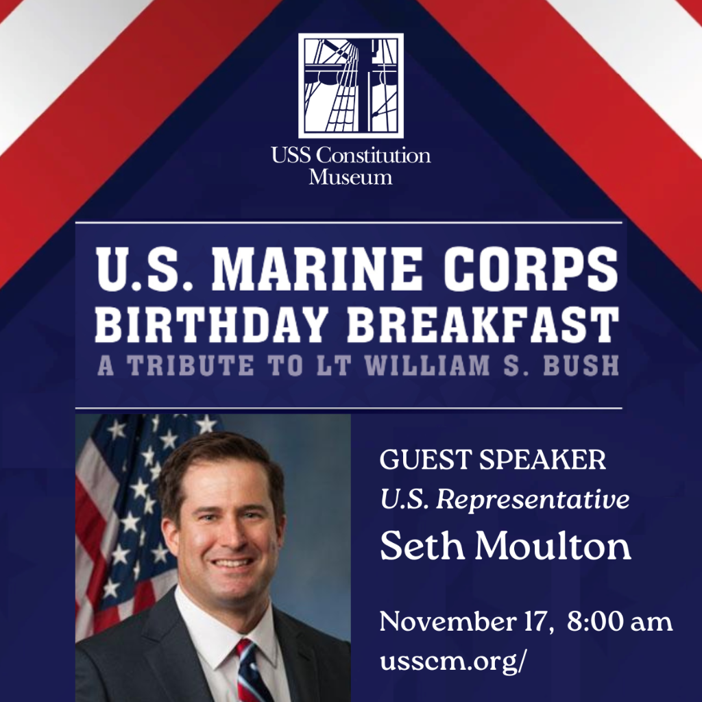 USMC Birthday Breakfast w/Rep Seth Moulton - Nov 17