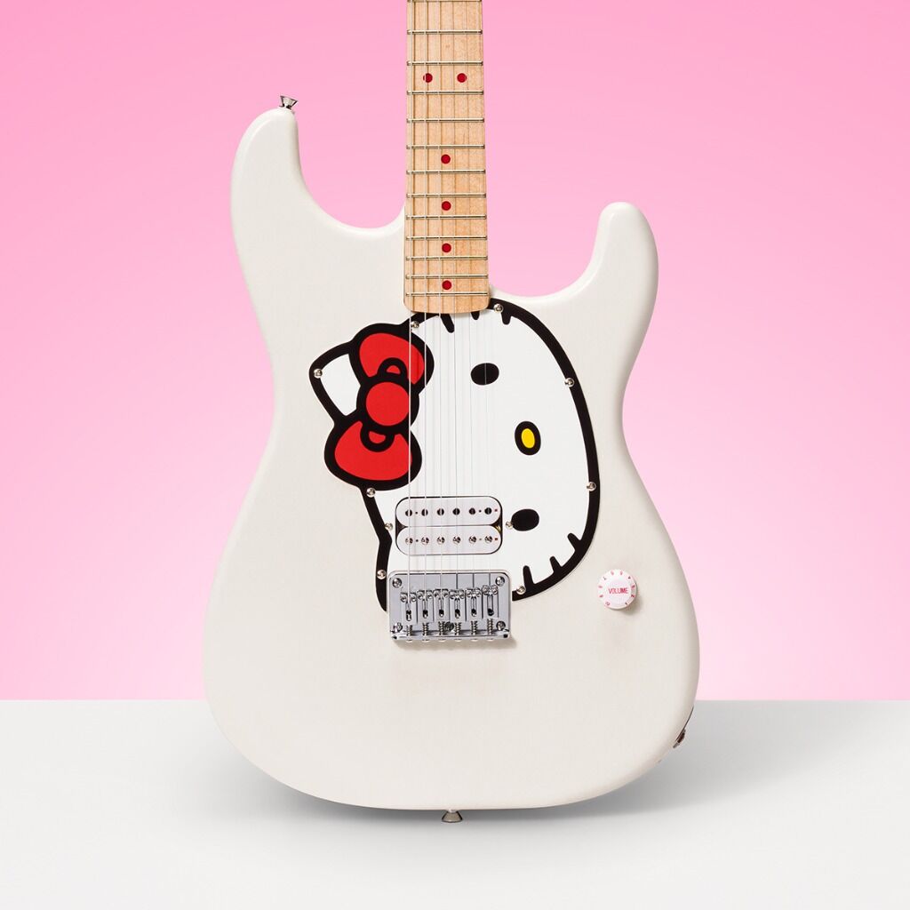 Squier Hello Kitty Stratocaster
