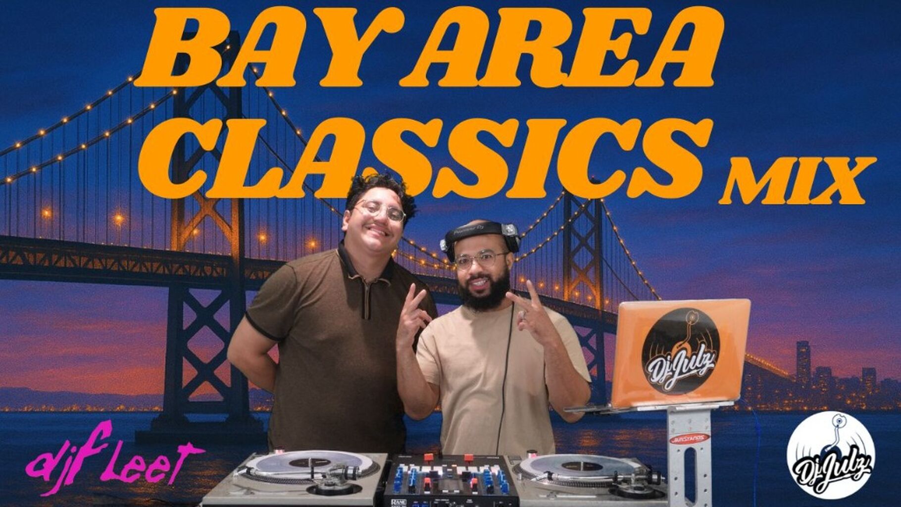 Bay Area Hip Hop Classics & Hits | The Bay Still Goes Crazy | Dj Fleet X Dj Julz B2B (Video)