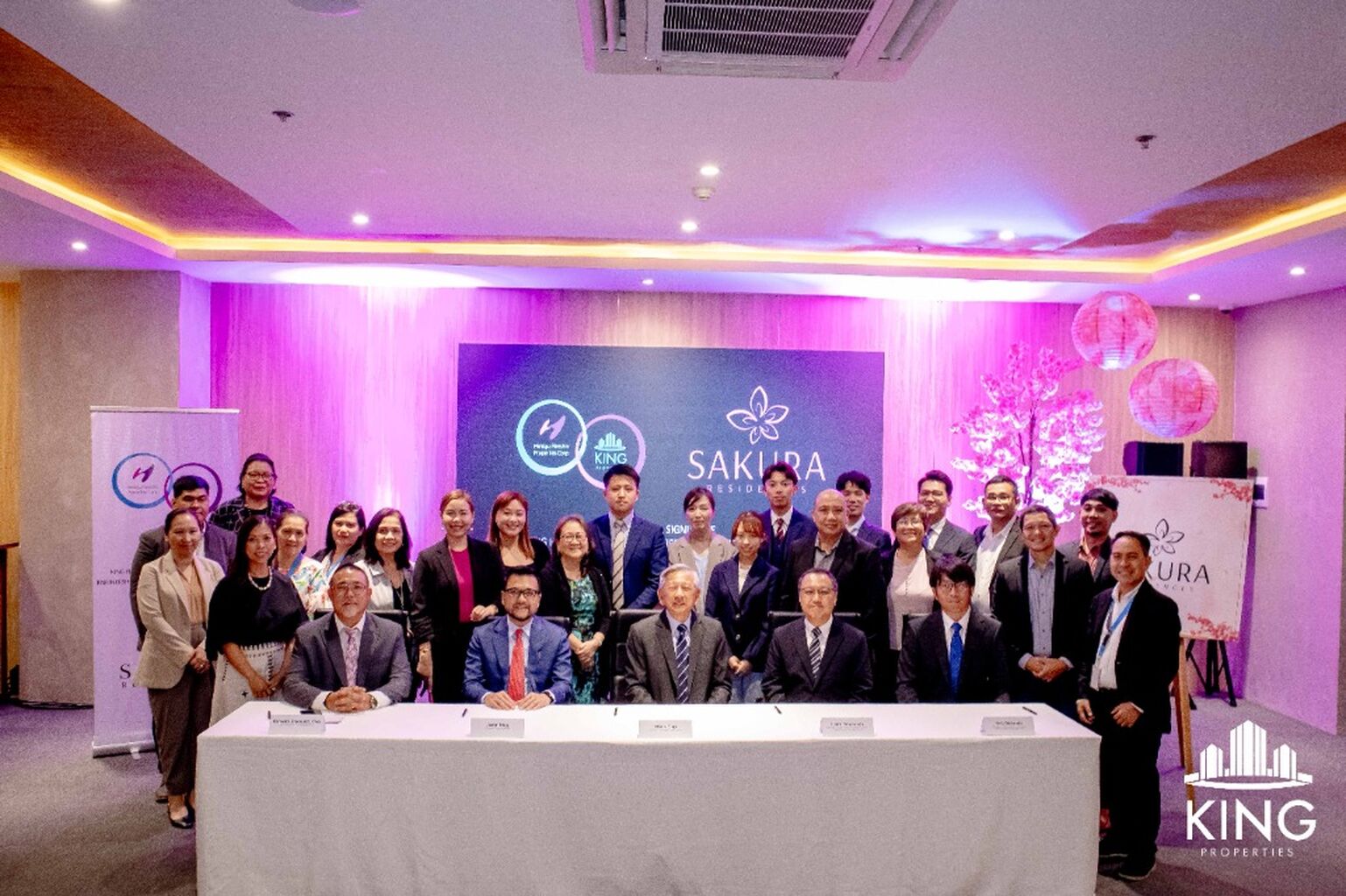 King Properties and Japan&rsquo;s Hankyu Hanshin Properties Corp. unveil Sakura Residences, a new  joint venture in Mandaue City 
