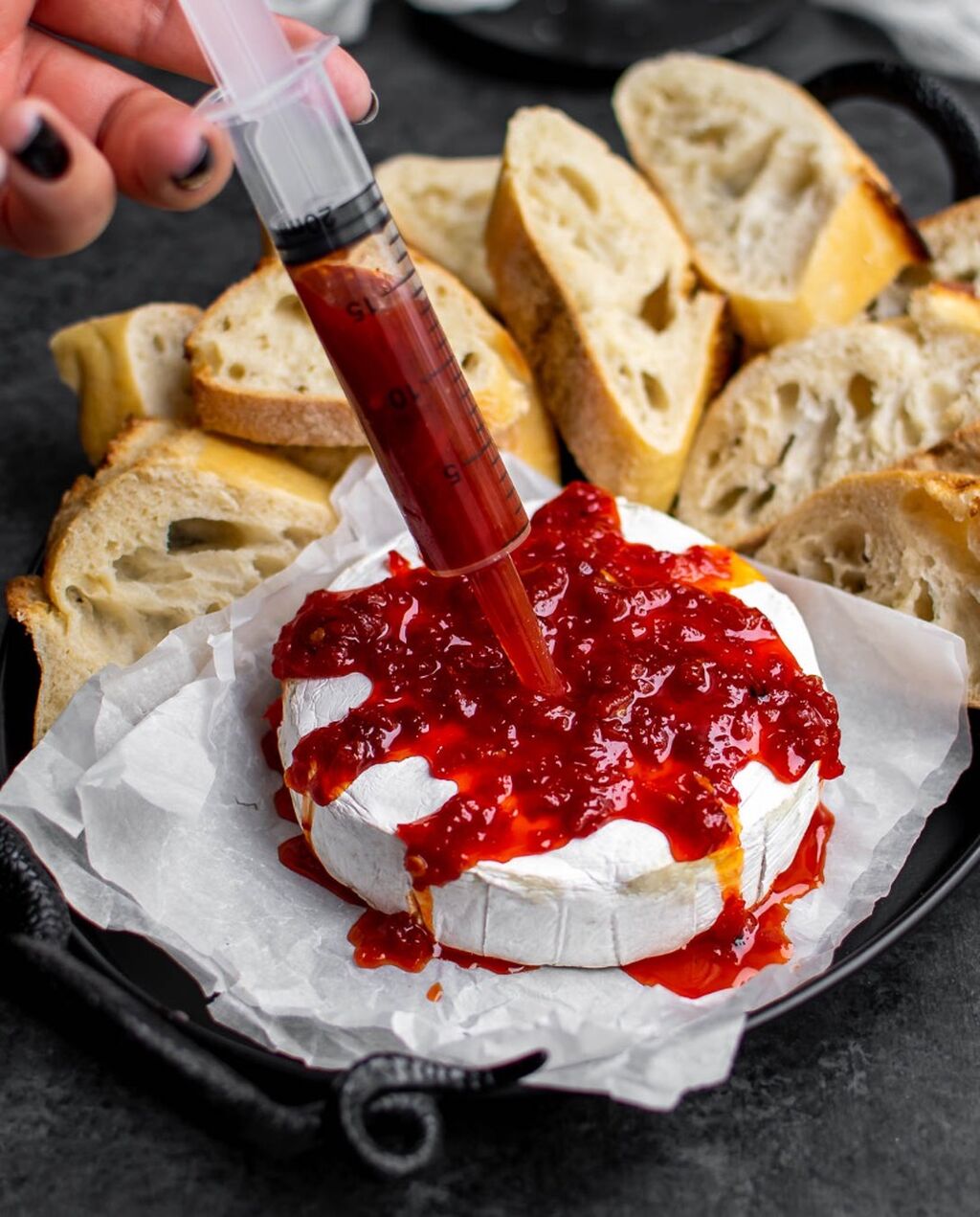 Bloody Baked Brie 