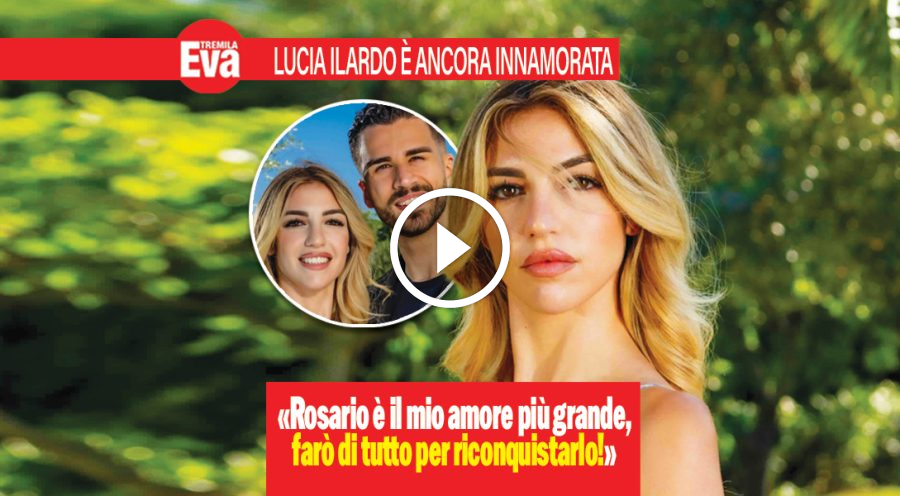 Lucia Ilardo &egrave; innamorata, vuole riconquistare l'ex Rosario