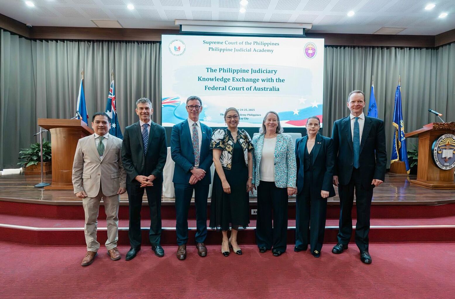 Federal Court of Australia Justices Visit the Philippine Judicial Academy; Hold Knowledge Exchange on Class Actions and Intellectual Property Law