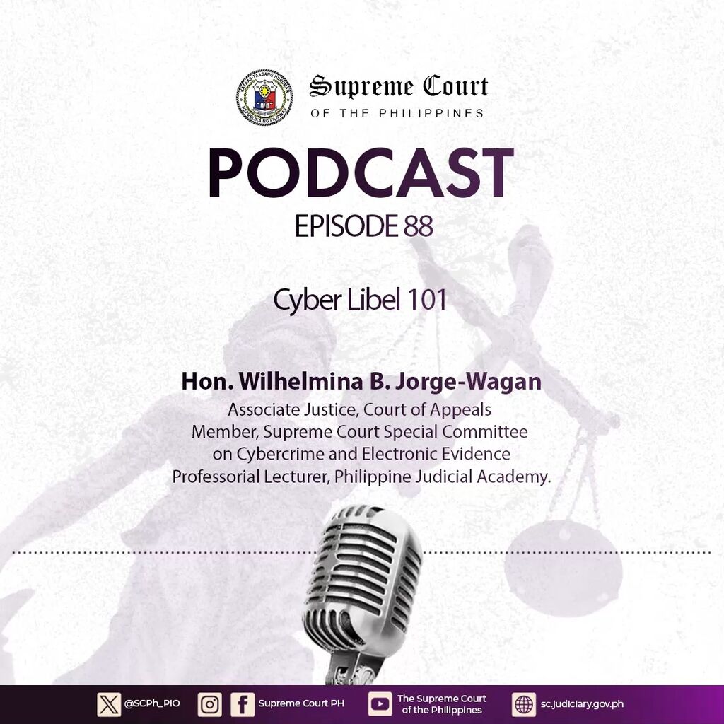 EPISODE 88: Cyber Libel 101