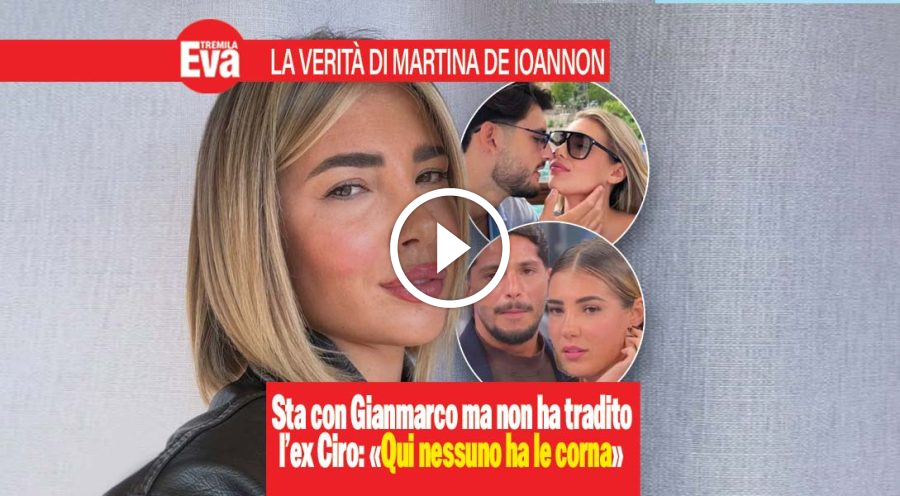 Martina De Ioannon all'attacco: &laquo;Non ho mai tradito Ciro&raquo;