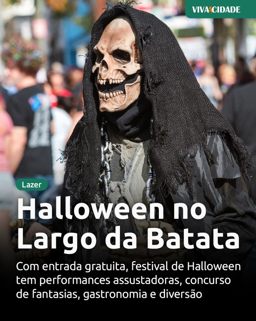 Halloween no Largo da Batata