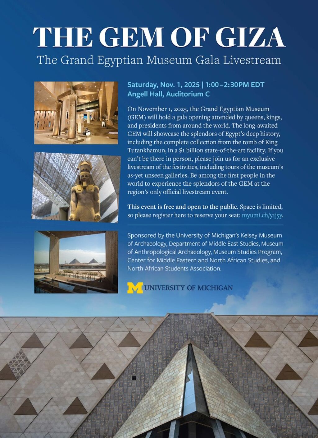 Grand Egyptian Museum (GEM) Gala Livestream!