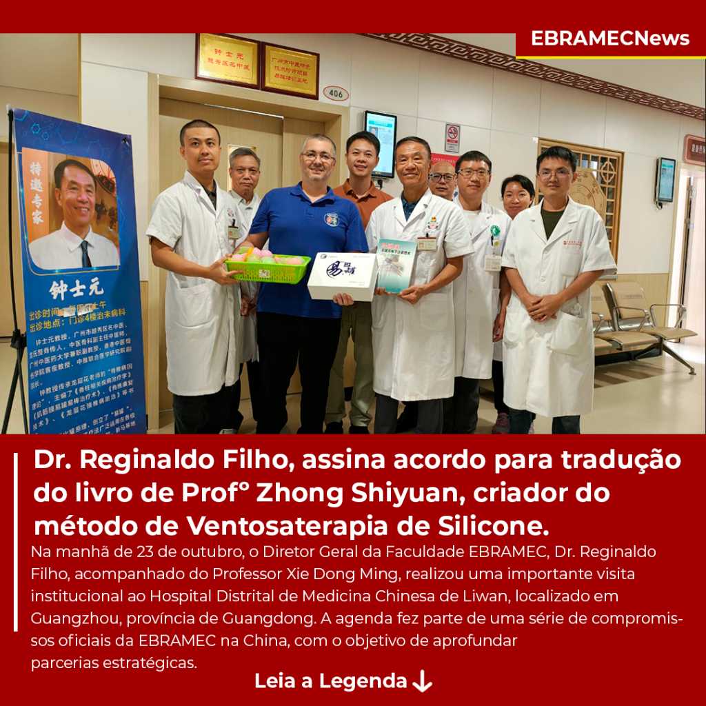 Dr. Reginaldo Filho, assina acordo para tradu&ccedil;&atilde;o do livro de Prof&ordm; Zhong Shiyuan, criador da Ventosaterapia de Silicone.
