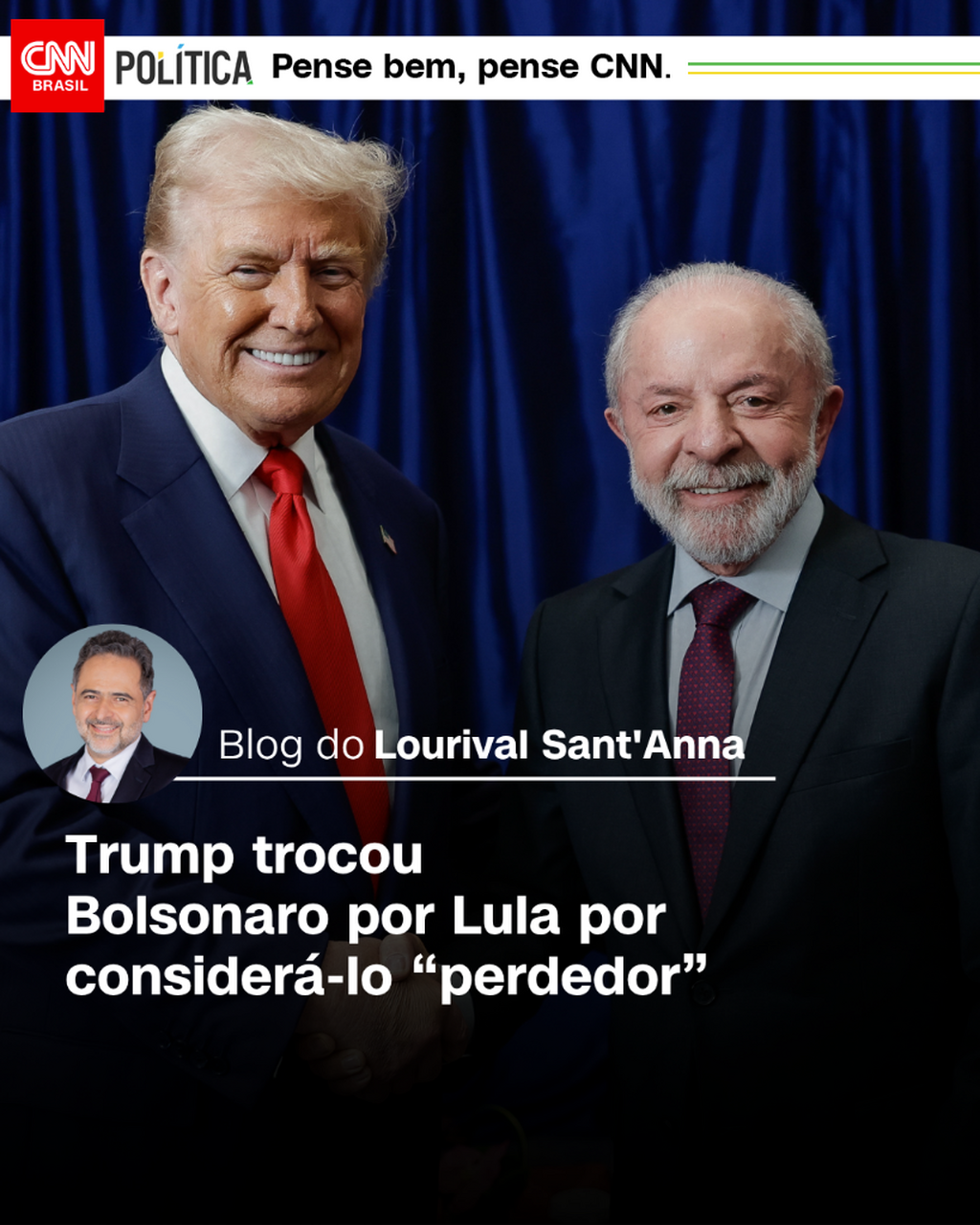 Trump trocou Bolsonaro por Lula por consider&aacute;-lo &ldquo;perdedor&rdquo;