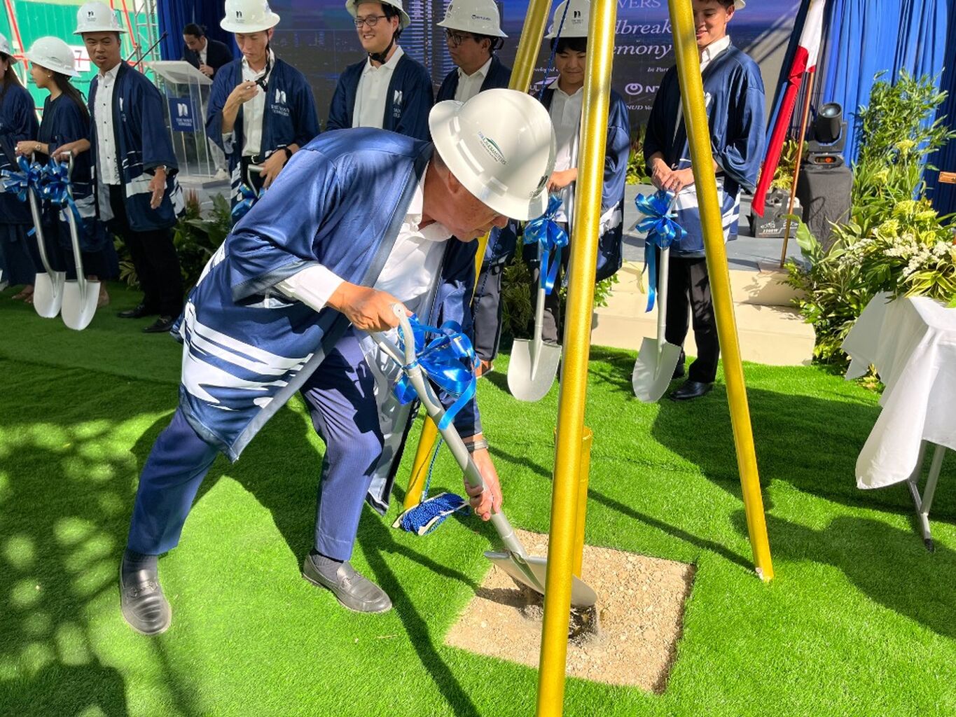 The Wave Towers breaks ground: Cebu Landmasters and NTT UD Asia launch landmark international venture