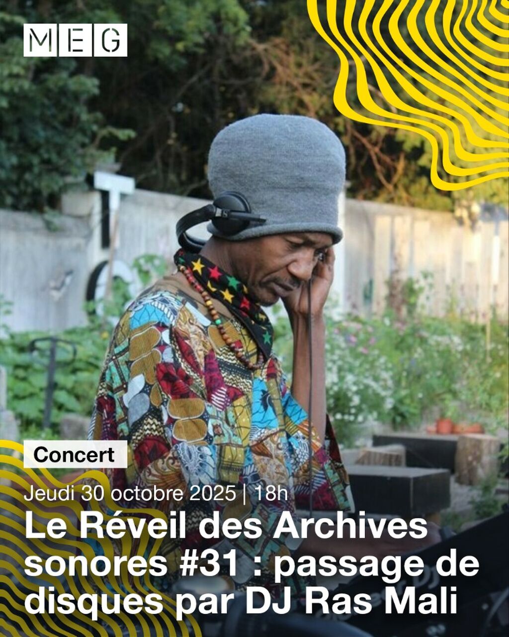 📢 Le R&eacute;veil des Archives sonores #31 : passage de disques par DJ Ras Mali 📢