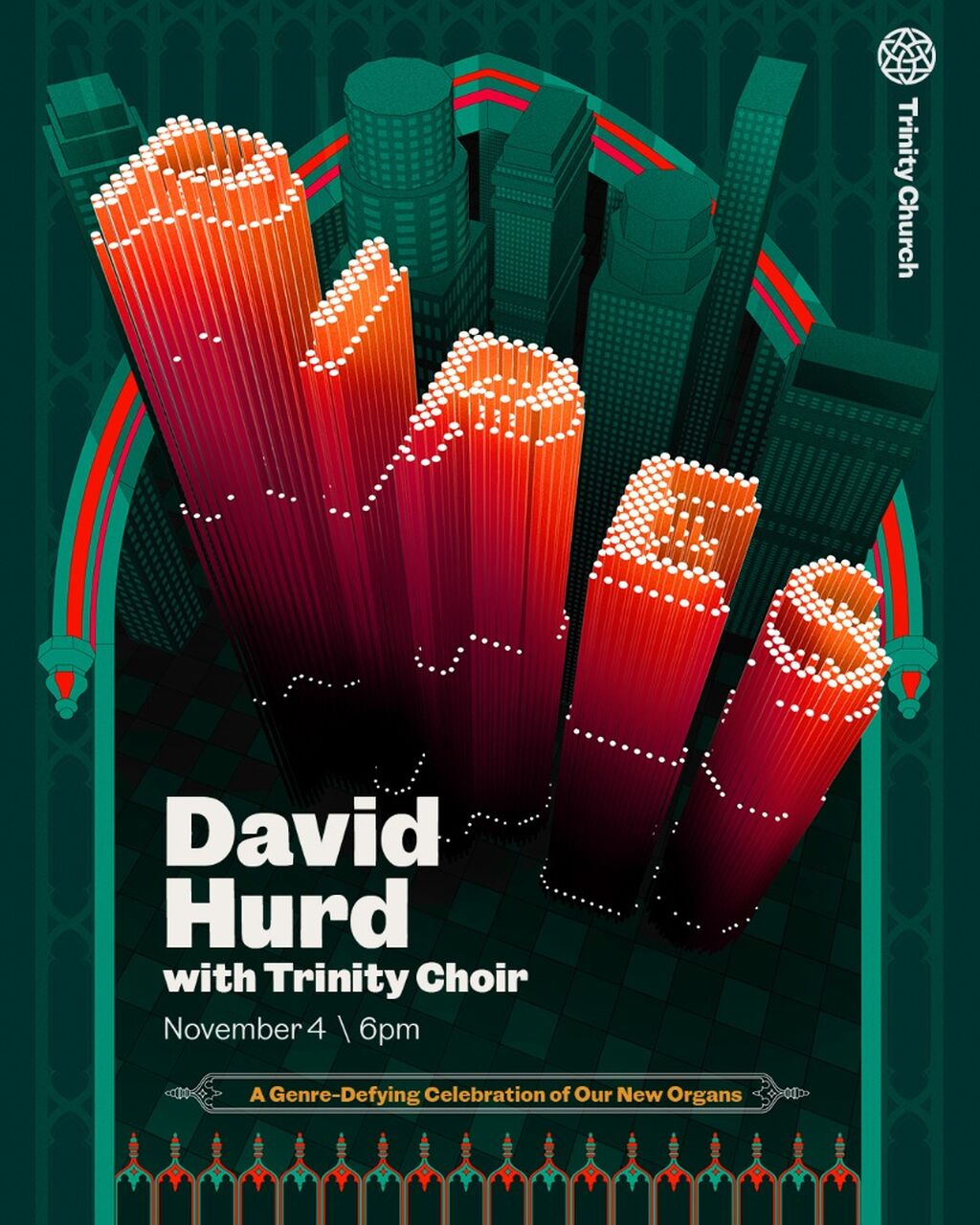 PIPES: David Hurd with Trinity Choir