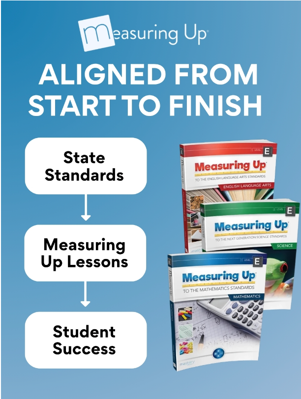 Measuring Up - aligned to state and national standards