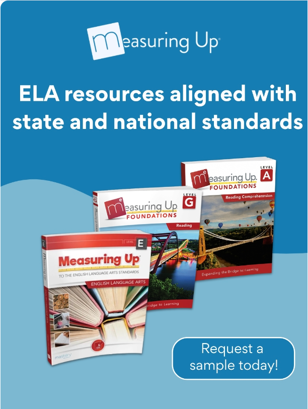 Measuring Up - ELA Resources Aligned to Standards