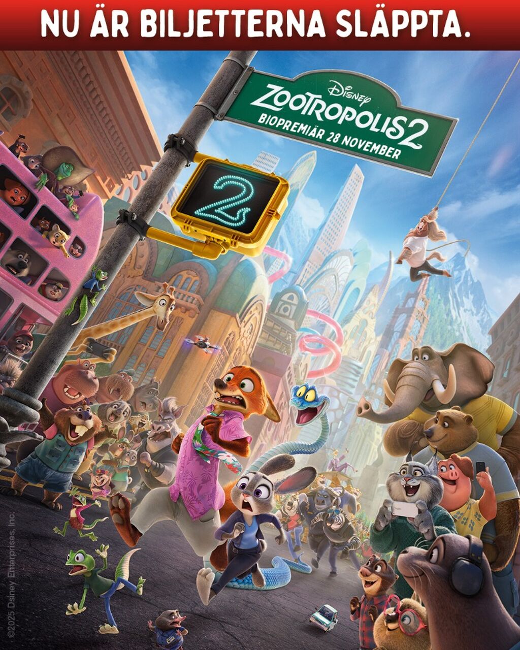 K&ouml;p biljetter till Zootropolis 2
