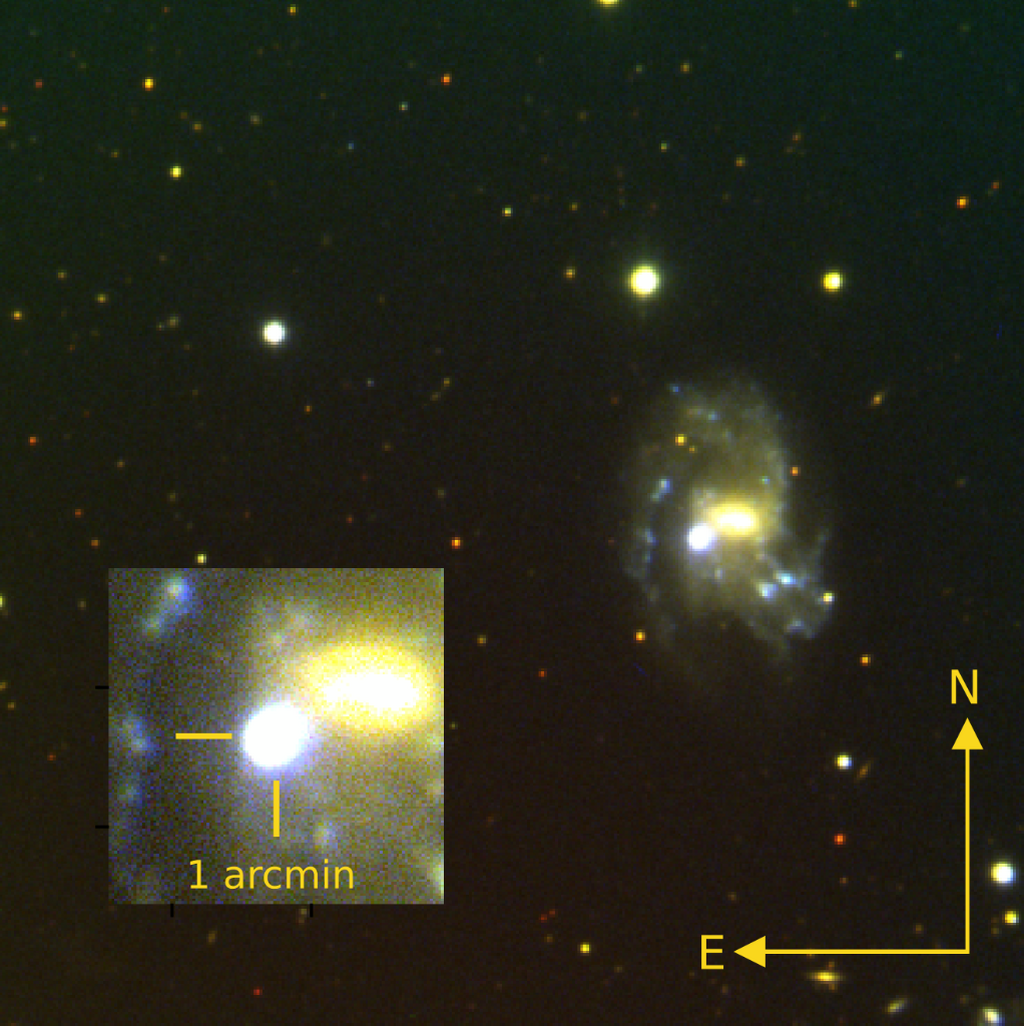 La supernova asociale osservata con il WOT di Campo Imperatore