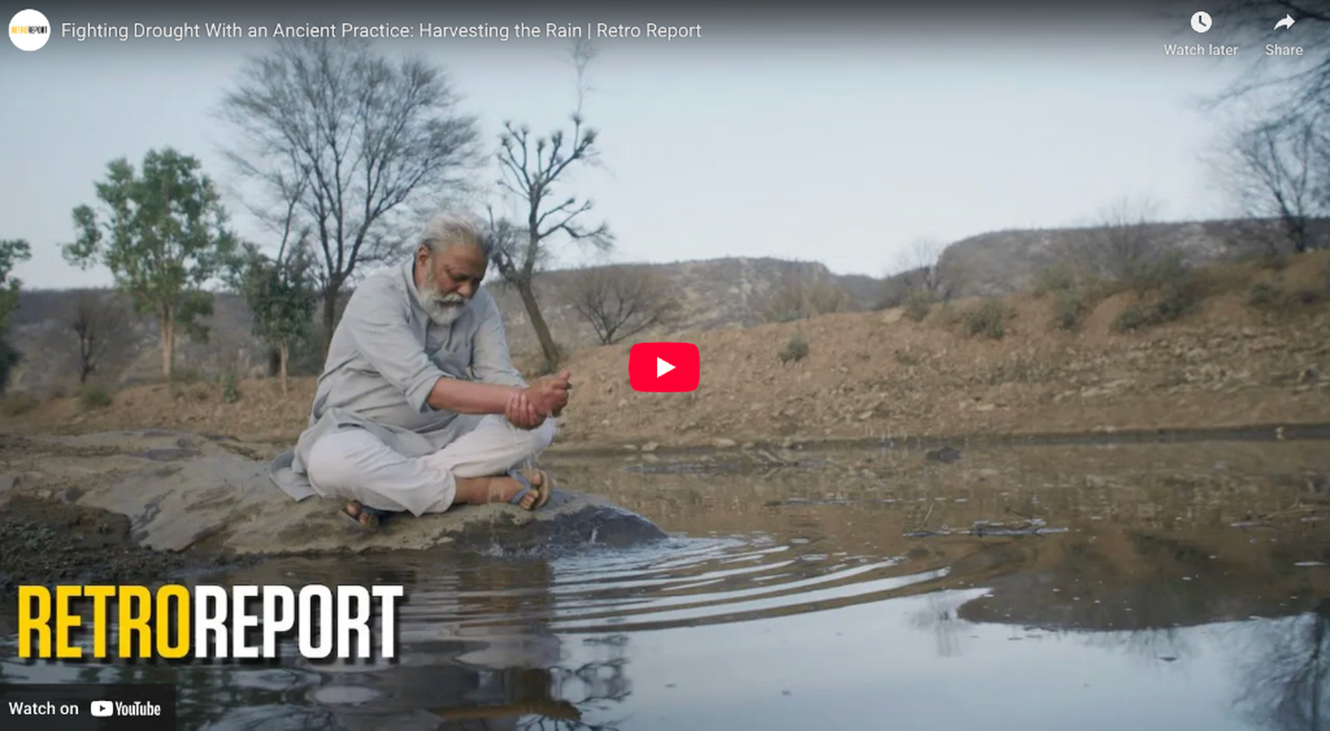 Fighting Drought With an Ancient Practice: Harvesting the Rain