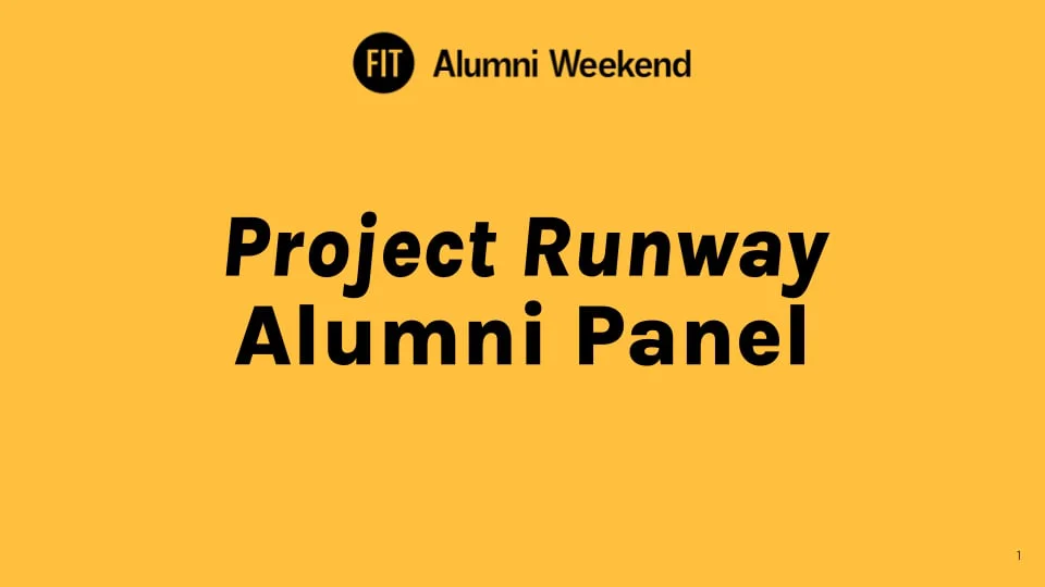 Project Runway Alumni Panel