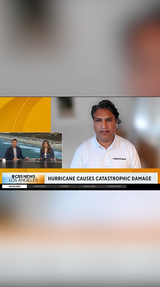 Provash On ABC about Hurricane Melissa 