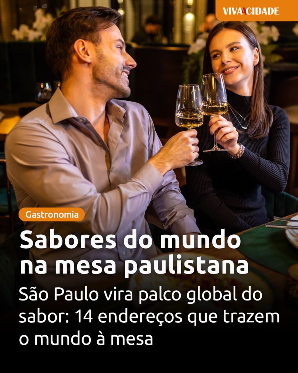 Sabores do mundo na mesa paulistana