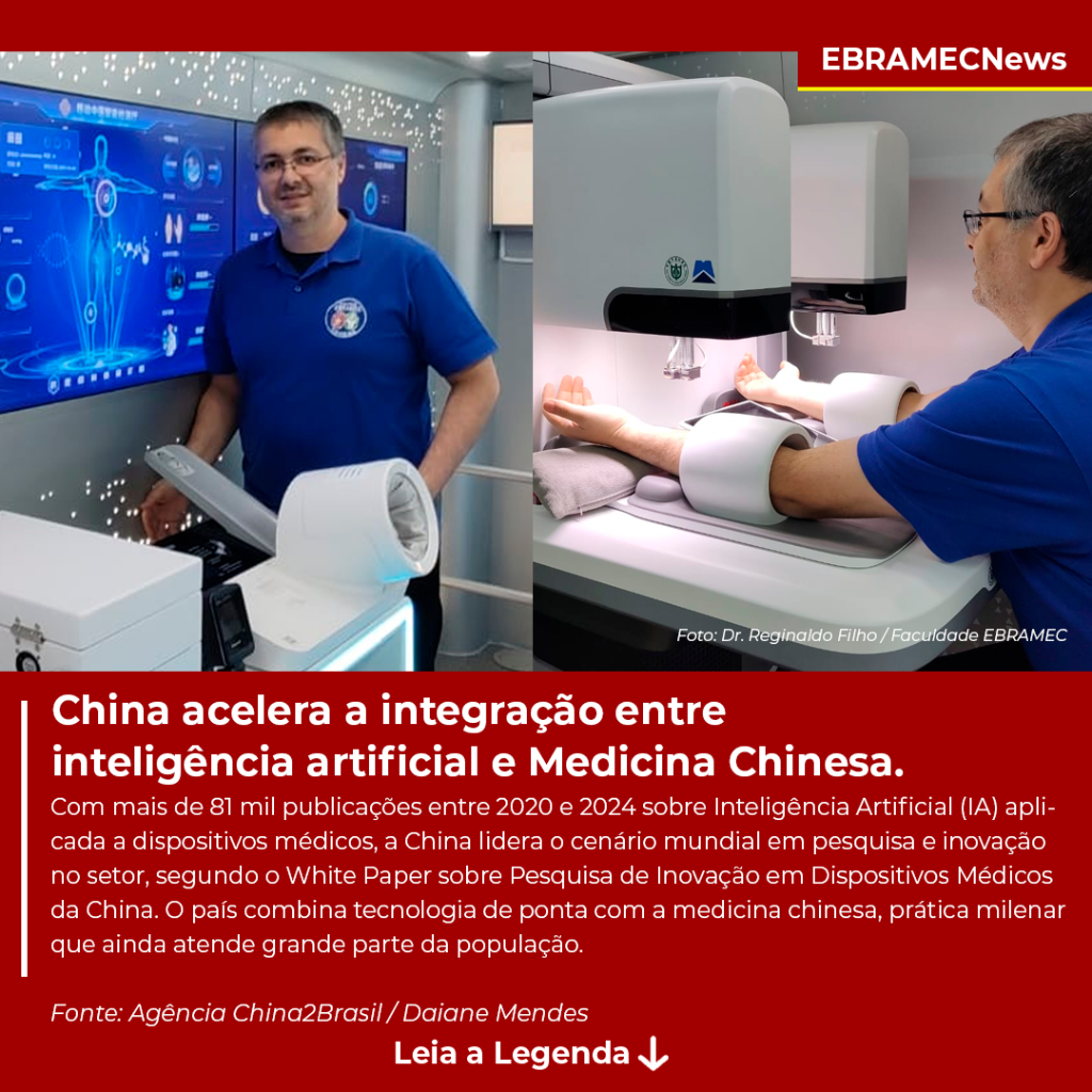 China Lidera a Integra&ccedil;&atilde;o entre Intelig&ecirc;ncia Artificial e Medicina Chinesa: O que Isso Significa para o Futuro da &Aacute;rea?