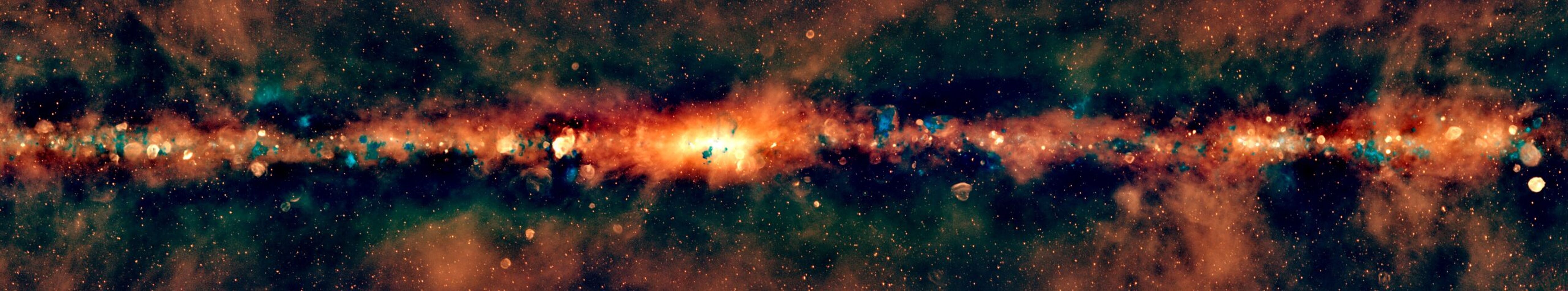 Largest view of the Milky Way in low radio frequencies by the MWA telescope